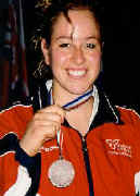 Azucena Rocha - Silver Medalist, Jr. Women 18-20 Kata.