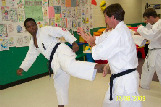 Kumite drills.