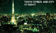 Tokyo Tower & City at Night.