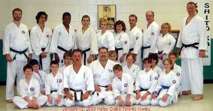 Hatsu Geiko: Toronto Honbu Dojo - Jan 12, 2003.