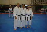 Andr Pronovost sensei (Shitokai Qubec); Alonso Murayama (Shitokai Mexico); Katarina Vadovicova-Tarana (Shitokai Terrebonne, Qubec).