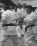 Iwata Genzo sensei demonstrating Bunkai Oyo for Tomari Bassai Kata.