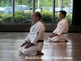 Murayama sensei & Moledzki sensei.